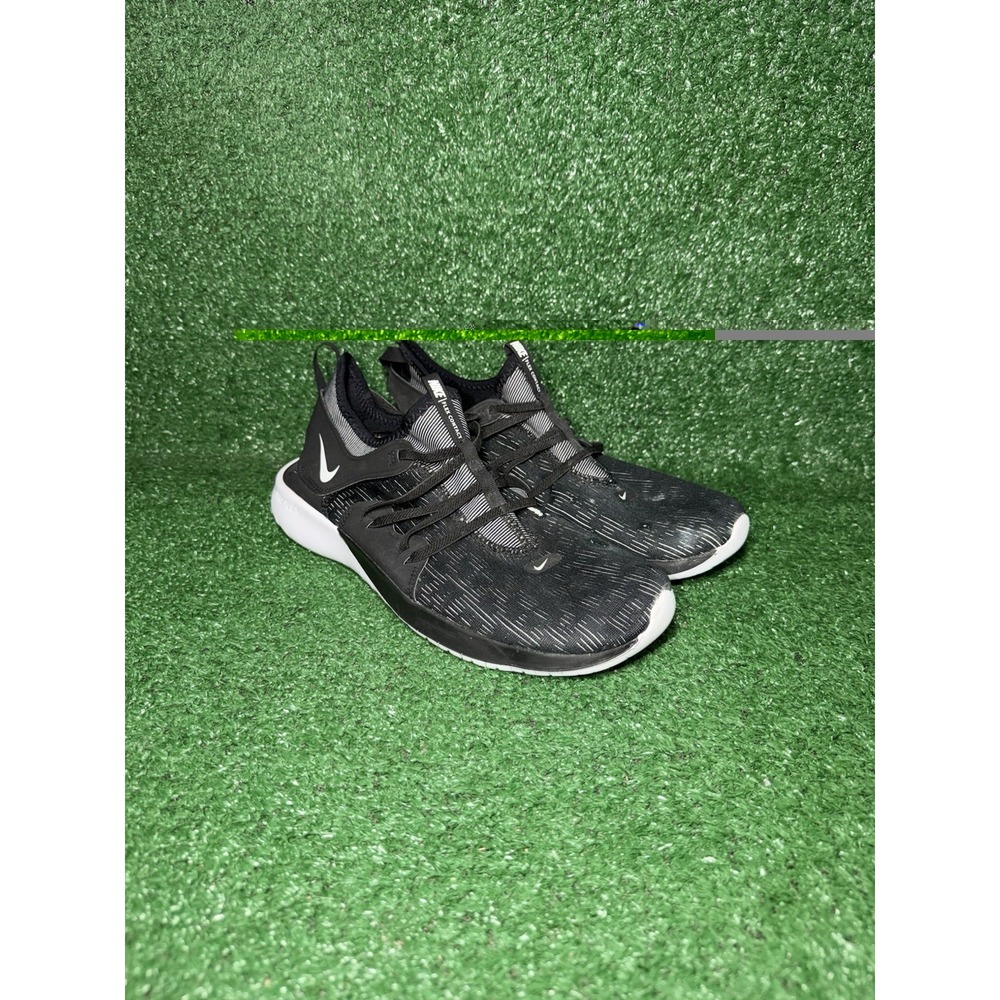 Nike Flex Contact 3 Mens Size 10 Black White Running Shoes Sneakers AQ7484-004 - Picture 2 of 9